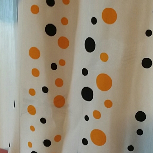VTG Carolina Herrera Polka Dot Faux Wrap Embossed - Picture 4 of 8